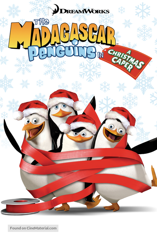 The Madagascar Penguins in: A Christmas Caper - DVD movie cover