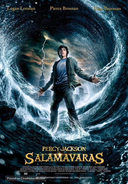Percy Jackson &amp; the Olympians: The Lightning Thief - Finnish Movie Poster