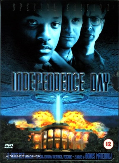 Independence Day - British DVD movie cover