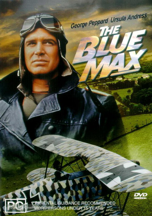 The Blue Max - Australian DVD movie cover