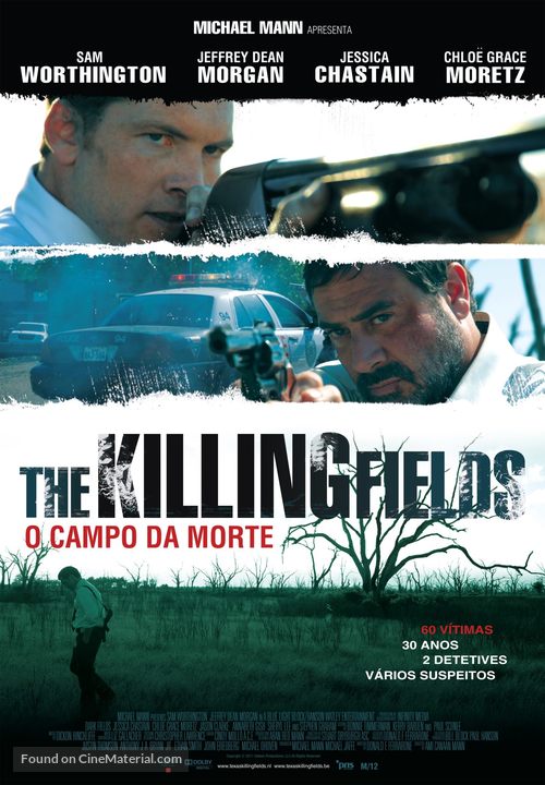 Texas Killing Fields - Portuguese Movie Poster