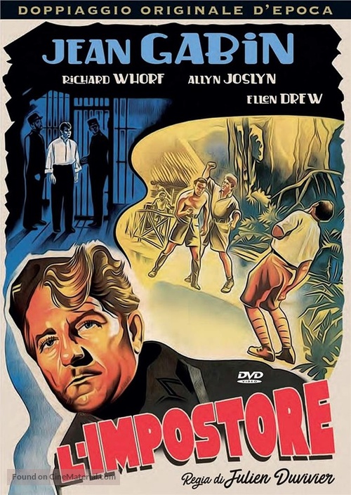 The Impostor - Italian DVD movie cover