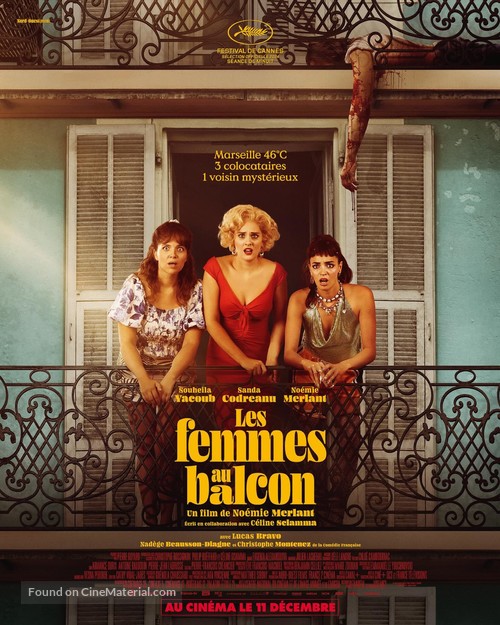 Les femmes au balcon - French Movie Poster