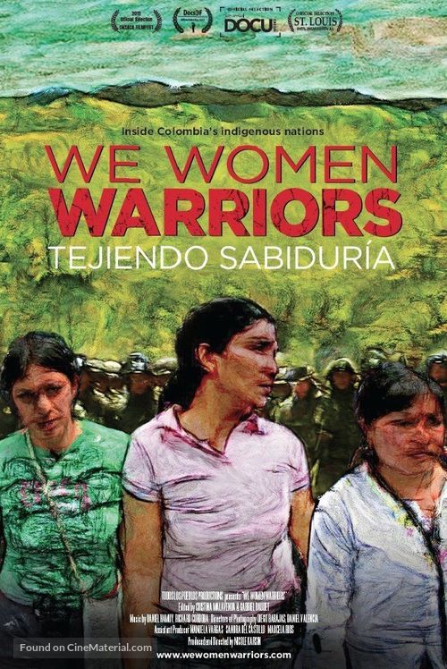 We Women Warriors - Colombian Movie Poster