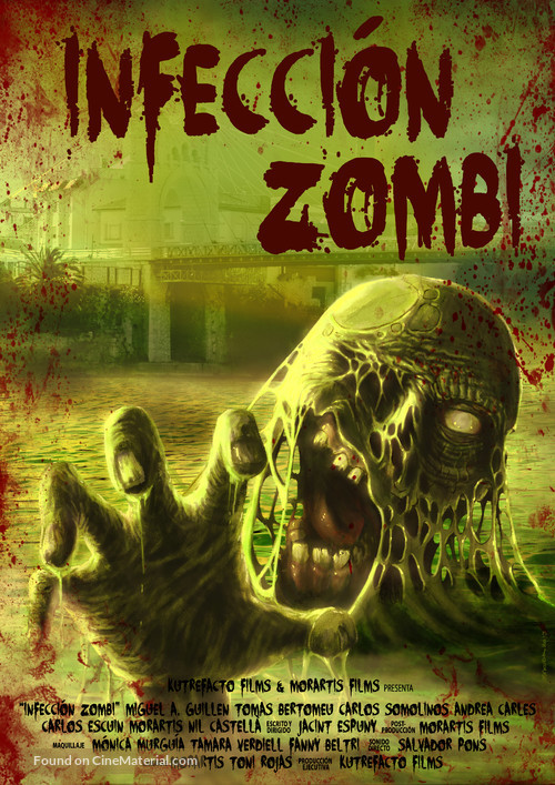 Infecci&oacute;n Zombi - Spanish Movie Poster