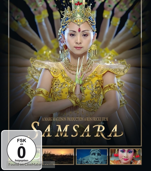 Samsara - German Blu-Ray movie cover