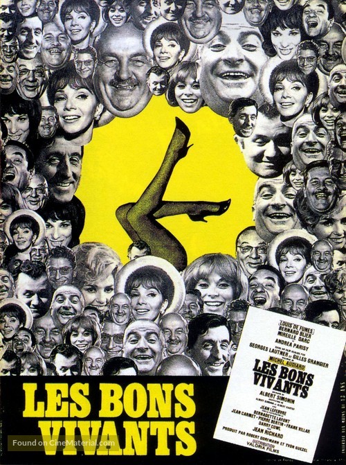 Les bons vivants - French Movie Poster