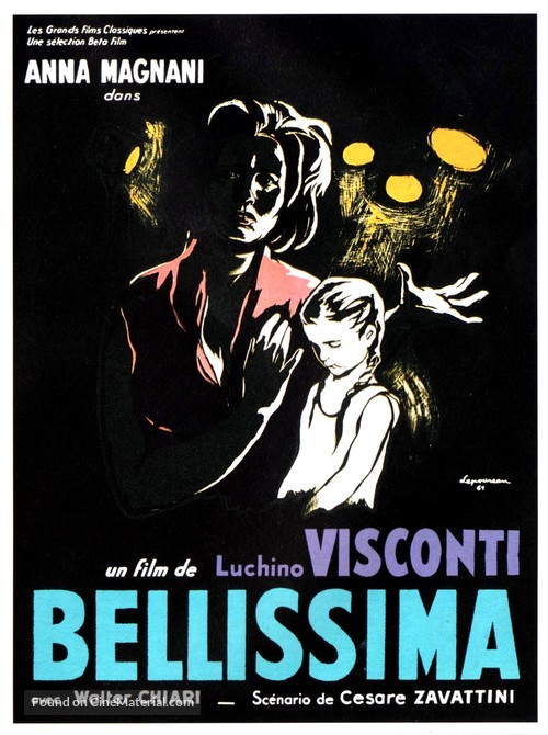 Bellissima - French Movie Poster