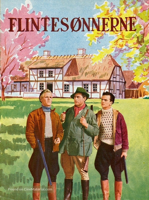 Flintes&oslash;nnerne - Danish Movie Poster