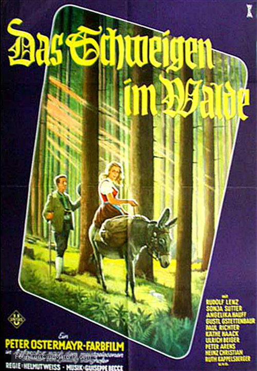Das Schweigen im Walde - German Movie Poster