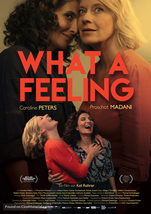 What a Feeling - Austrian Movie Poster