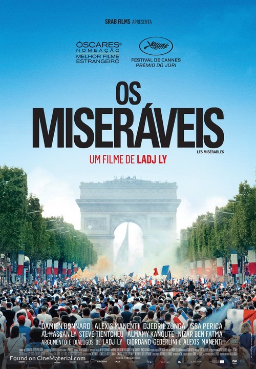 Les mis&eacute;rables - Portuguese Movie Poster