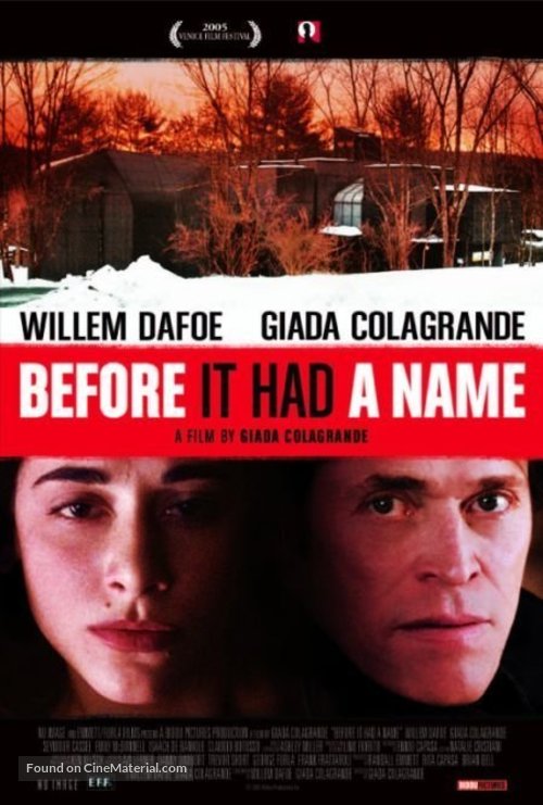 Before It Had a Name - poster