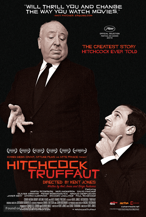 Hitchcock/Truffaut - Movie Poster