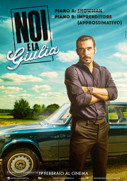 Noi e la Giulia - Italian Movie Poster