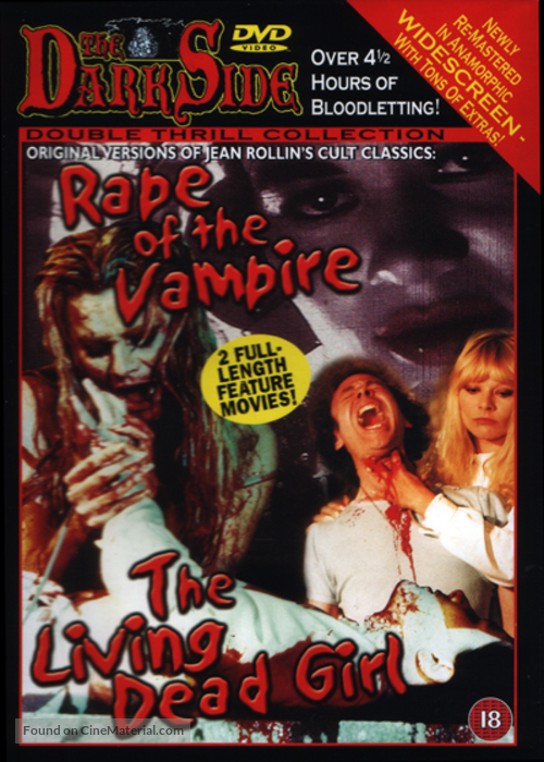 La morte vivante - British DVD movie cover