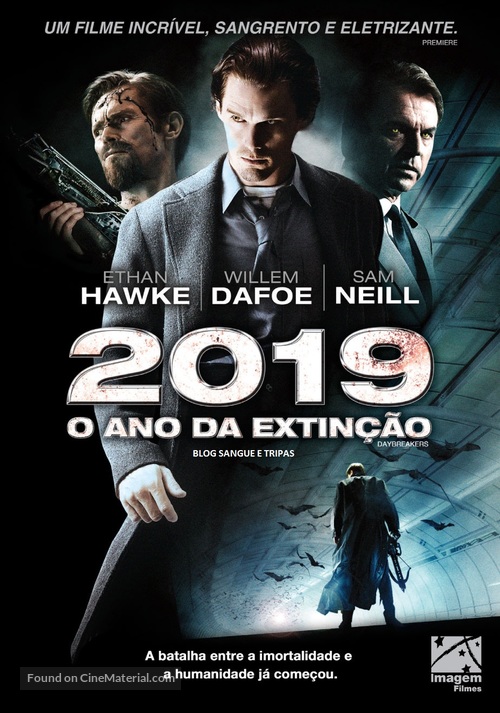 Daybreakers - Portuguese DVD movie cover