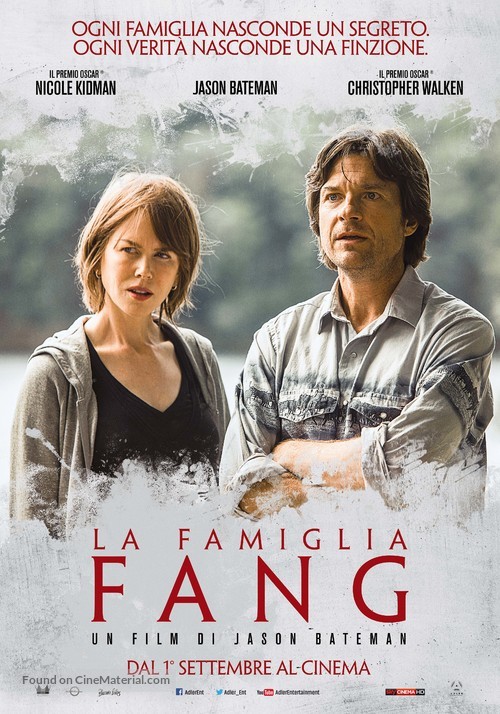 The Family Fang - Italian Movie Poster
