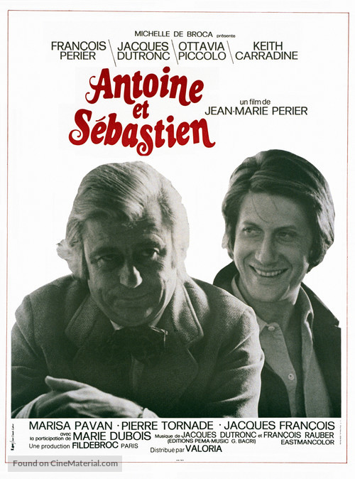 Antoine et S&eacute;bastien - French Movie Poster