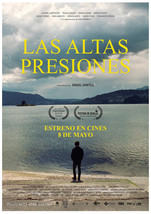 Las altas presiones - Spanish Movie Poster