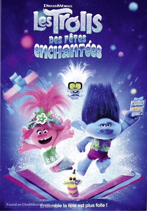 Trolls Holiday in Harmony - French DVD movie cover