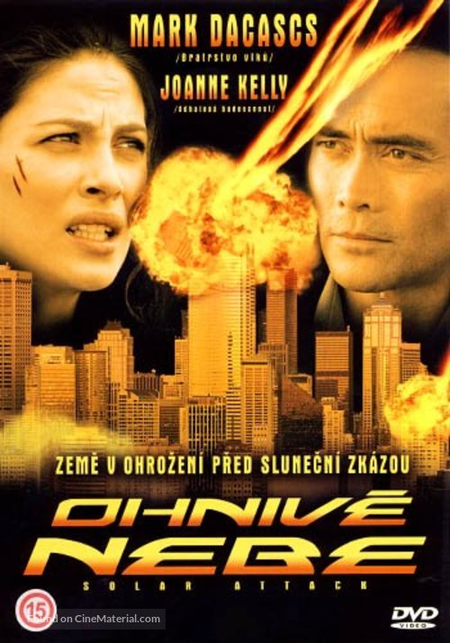 Solar Strike - Czech DVD movie cover