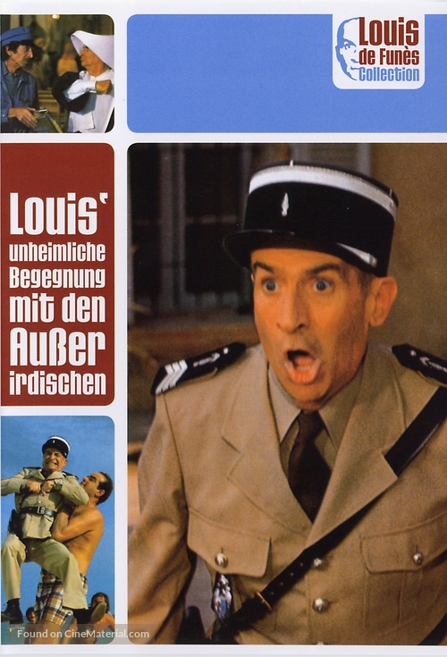 Le gendarme et les extra-terrestres - German DVD movie cover