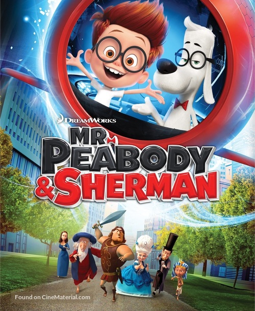 Mr. Peabody &amp; Sherman - Blu-Ray movie cover