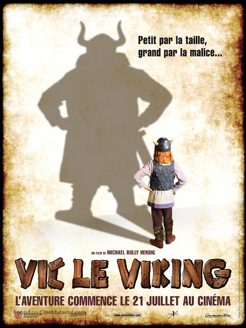 Wickie und die starken M&auml;nner - French Movie Poster