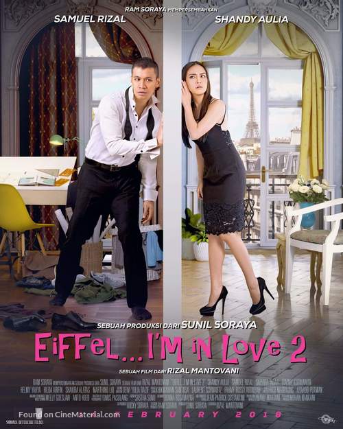 Eiffel I&#039;m in Love 2 - Indonesian Movie Poster