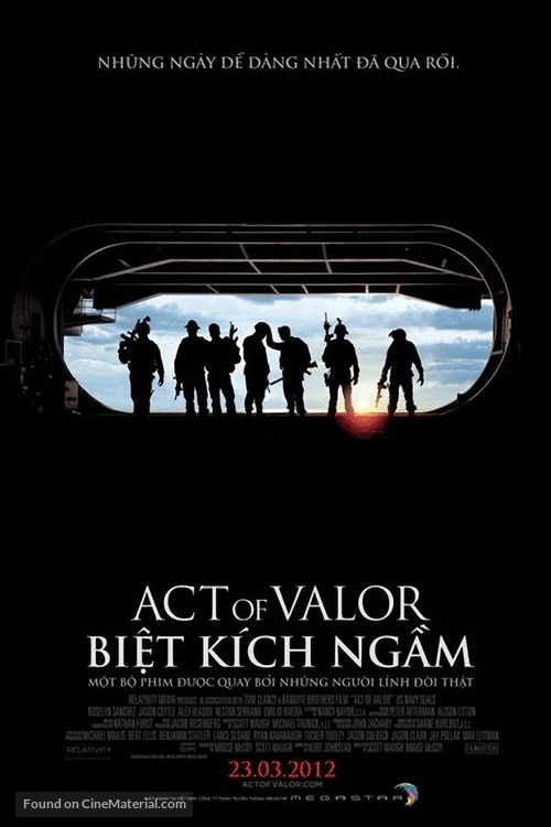 Act of Valor - Vietnamese Movie Poster