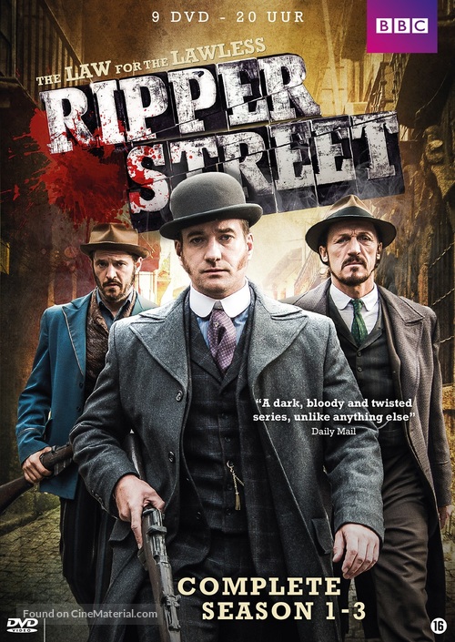 &quot;Ripper Street&quot; - Dutch DVD movie cover