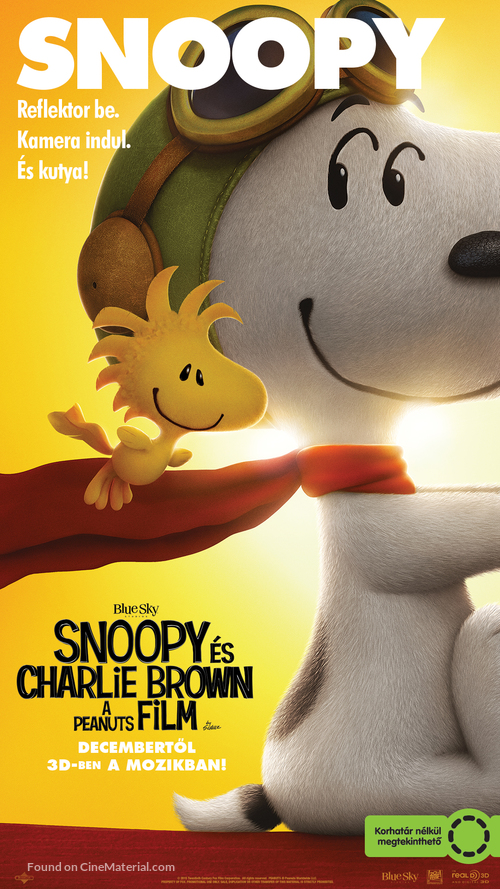 The Peanuts Movie - Hungarian Movie Poster