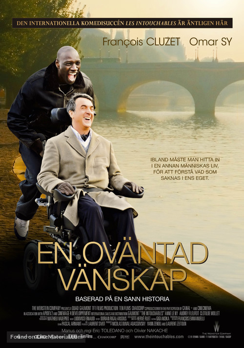 Intouchables - Swedish Movie Poster