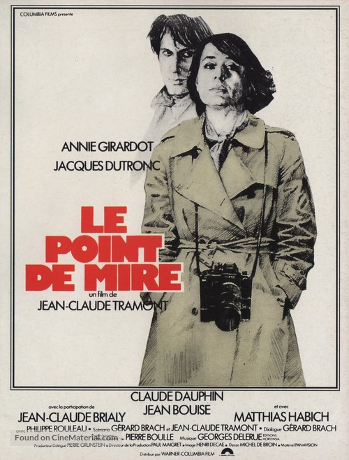 Le point de mire - French Movie Poster