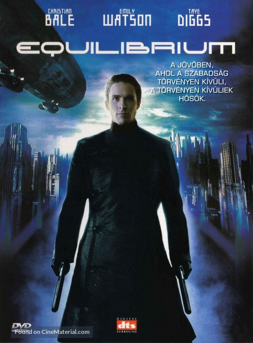 Equilibrium - Hungarian DVD movie cover