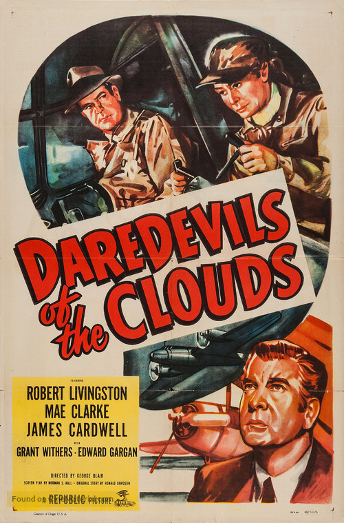 Daredevils of the Clouds - Movie Poster