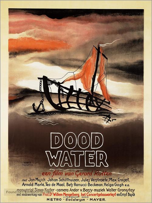 Dood water - Dutch Movie Poster