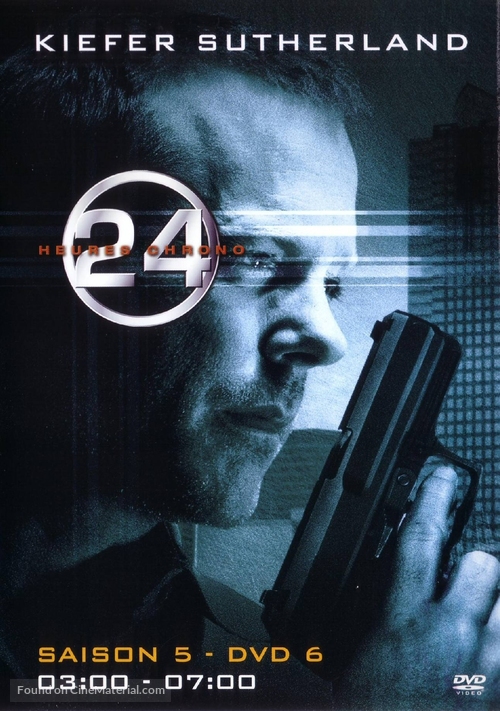 &quot;24&quot; - French DVD movie cover