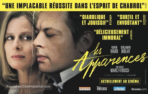 Les apparences - French Movie Poster