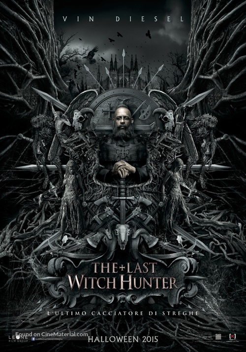 The Last Witch Hunter - Italian Movie Poster