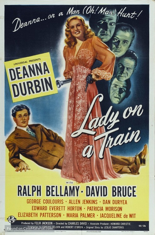 Lady on a Train - Movie Poster