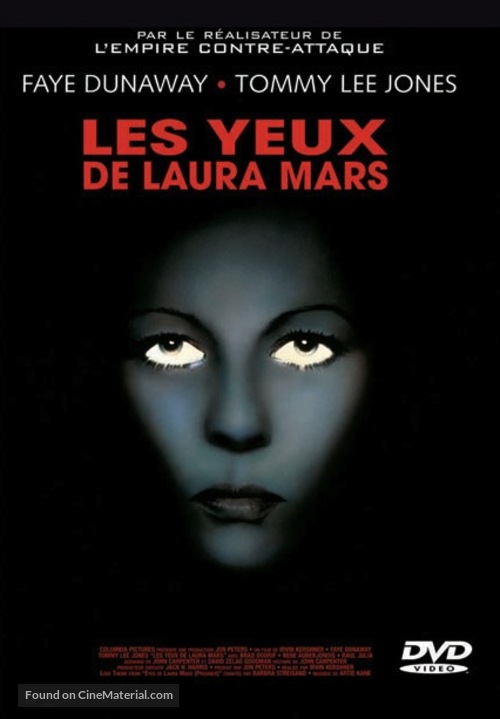 Eyes of Laura Mars - French DVD movie cover