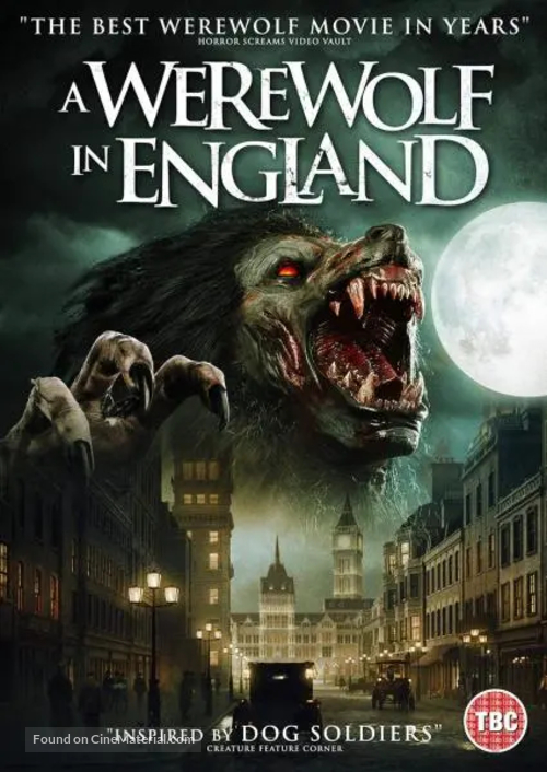 A Werewolf in England - British Movie Cover