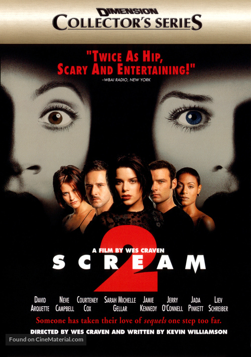 Scream 2 - DVD movie cover