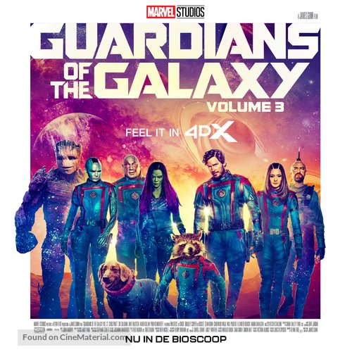 Guardians of the Galaxy Vol. 3 - Dutch Movie Poster