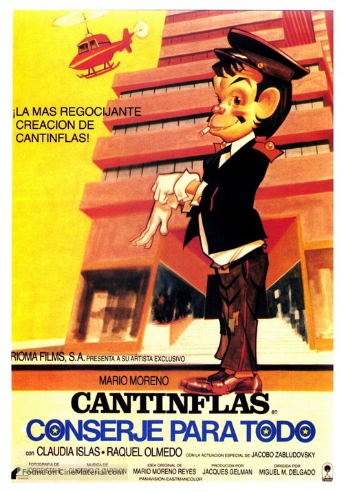 Conserje en condominio - Spanish Movie Poster