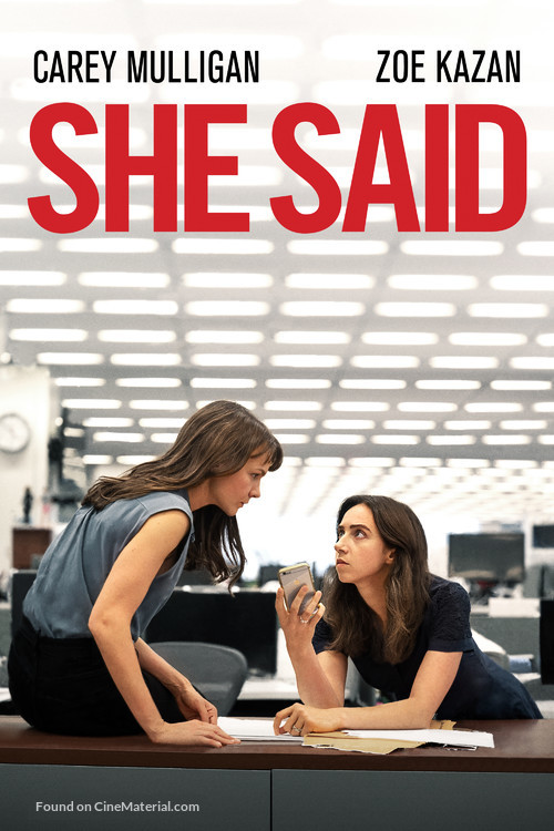 She Said - Movie Cover