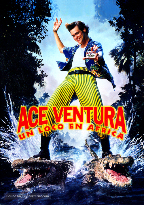 Ace Ventura: When Nature Calls - Argentinian Movie Cover
