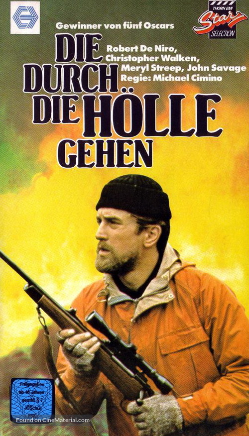 The Deer Hunter - German VHS movie cover
